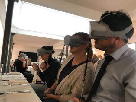 participants en realité virtuelle