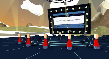 question lors d’un jeu de realité virtuelle