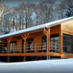 hiver tero forest house Martue