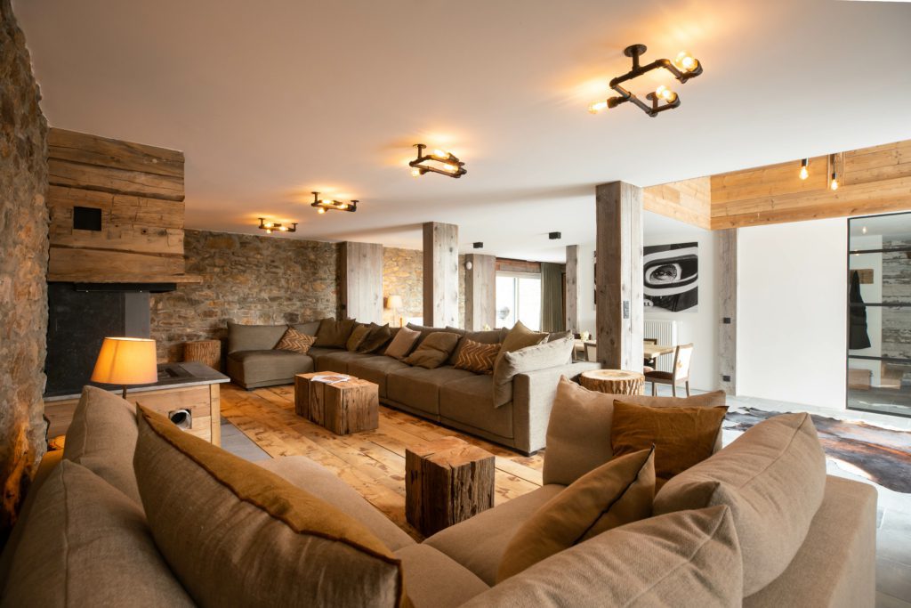 living room of Tero Lodge Ster